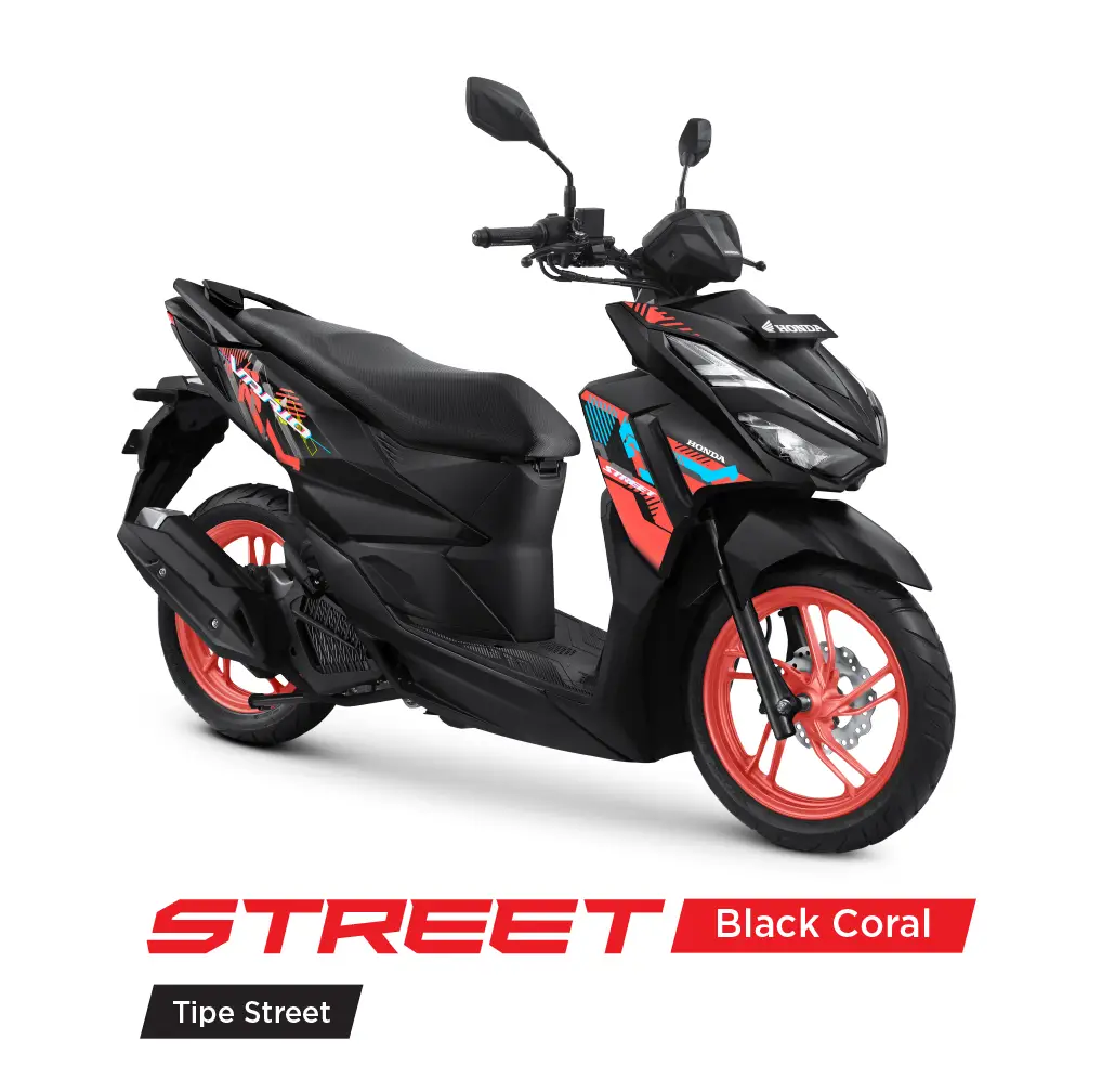Vario 125 street black coral