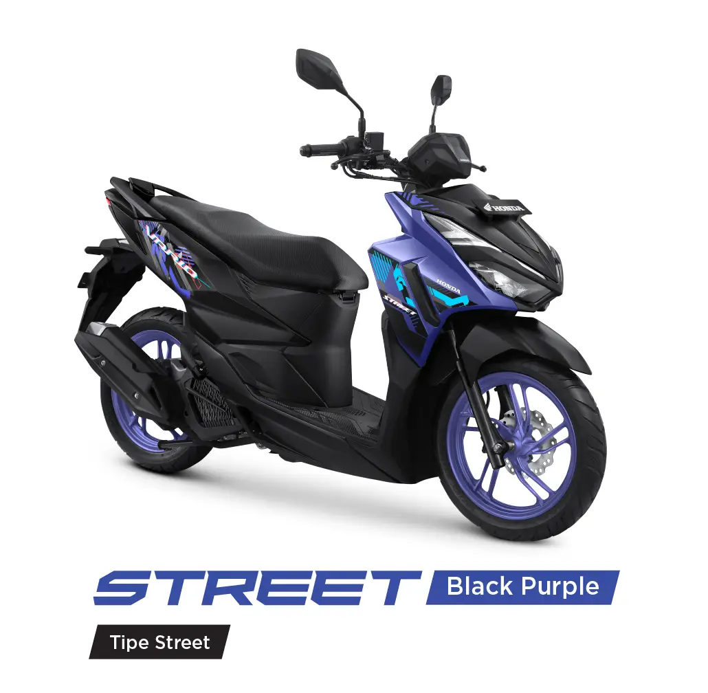 Vario 125 street black purple
