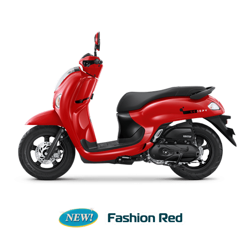 new scoopy fashion red