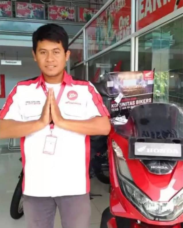 marketing motor honda tuban