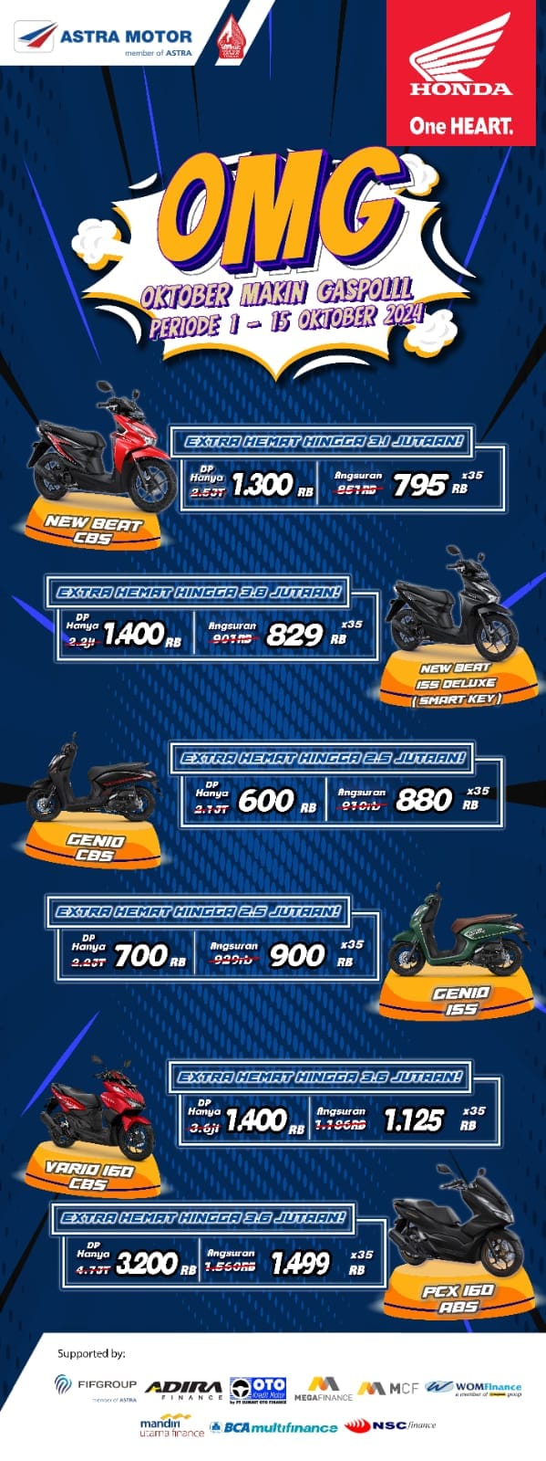 brosur motor honda pekalongan